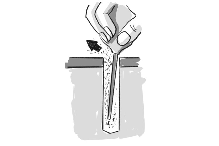 Illustration Montageanleitung Schritt 2